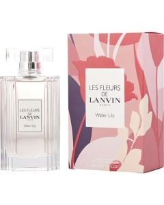 Les Fleurs De Lanvin Water Lily Edt Spray 3 Oz For Women