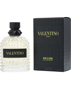 Valentino Uomo Born In Roma Yellow Dream Edt Spray 3.4 Oz For Men