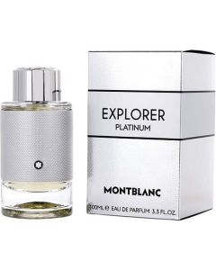 Mont Blanc Explorer Platinum Eau De Parfum Spray 3.3 Oz For Men