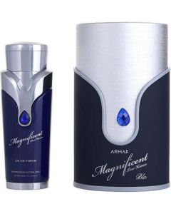 Armaf Magnificient Blue Eau De Parfum Spray 3.4 Oz For Men