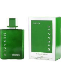 Merazur Energy Eau De Parfum Spray 3.3 Oz For Men