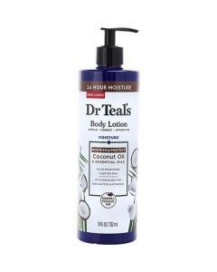 Dr. Teal's Body Lotion - Moisture+ Nourishing Coconut Oil --532ml/18oz For Unisex