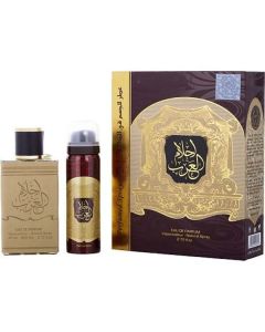 Ard Al Zaafaran Ahlam Al Arab Eau De Parfum Spray 2.7 Oz & Deodorant 1.7 Oz For Unisex