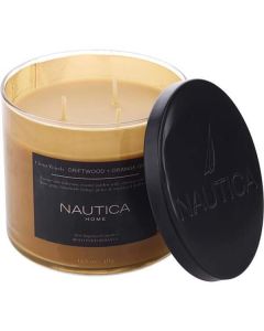 Nautica Citrus Woods Candle 14.5 Oz For Unisex