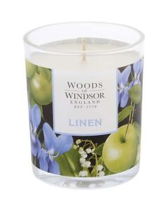 Woods Of Windsor Linen Scented Candle 5 Oz For Women