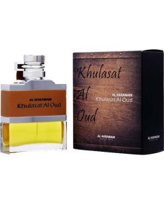 Al Haramain Khulasat Al Oud Eau De Parfum Spray 3.4 Oz For Unisex