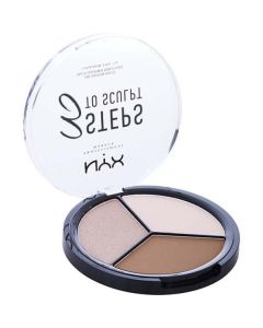 Nyx 3 Steps To Sculpt Face Sculpting Palette - Fair --15.3g/0.54oz For Women