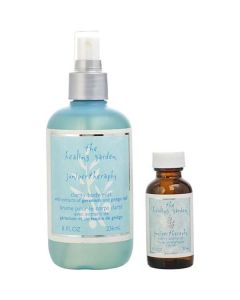 Healing Garden Variety 2 Piece Set Juniper Clarity Body Mist 8 Oz & Clarity Aroma 1 Oz For Women