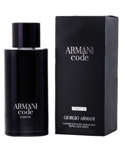 Armani Code Parfum Spray Refillable 4.2 Oz For Men