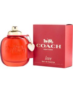 Coach Love Eau De Parfum Spray 3 Oz (red Packaging) For Women