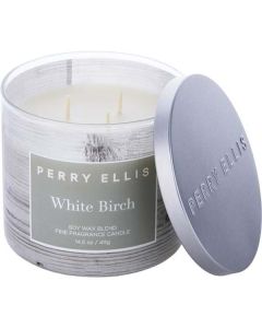 Perry Ellis White Birch Scented Candle 14.5 Oz For Unisex