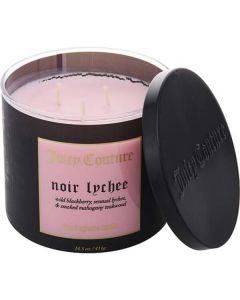 Juicy Couture Noir Lychee Candle 14.5 Oz For Unisex