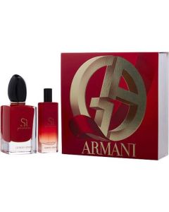 Armani Si Passione Eau De Parfum Spray 1.7 Oz & Eau De Parfum Spray 0.50 Oz For Women