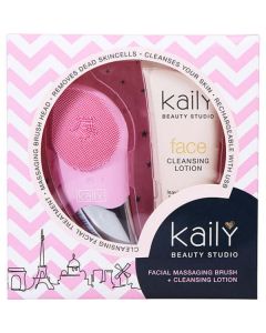 Kaily Face Cleansing Lotion 100ml/3.4oz + Face Cleansing Brush --2pcs For Women