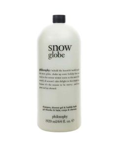 Philosophy Snow Globe Shampoo, Shower Gel & Bubble Bath --1920ml/64oz For Women