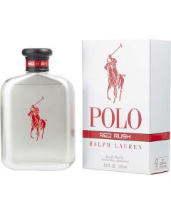 Polo Red Rush Edt Spray 4.2 Oz For Men