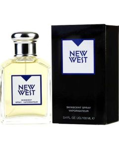 New West Edt Spray 3.4 Oz For Men