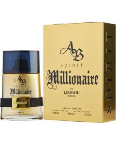 Ab Spirit Millionaire Edt Spray 3.3 Oz For Men