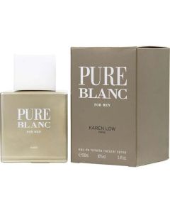 Karen Low Pure Blanc Edt Spray 3.4 Oz For Men