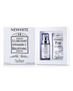 Guinot Newhite Vitamin C Brightening Serum (brightening Serum 23.5ml/0.8oz + Pure Vitamin C 1.5g/0.05oz)  --2pcs For Women