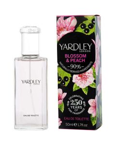 Yardley Cherry Blossom & Peach Edt Spray 1.7 Oz For Women