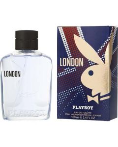 Playboy London Edt Spray 3.4 Oz (new Packaging) For Men