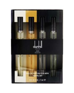 Dunhill Variety 4 Piece Mens Mini Variety With Icon & Icon Absolute & Icon Elite & Icon Racing And All Are 0.23 Oz Mini For Men