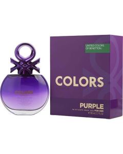 Colors De Benetton Purple Edt Spray 2.7 Oz For Women