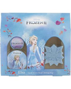 Frozen 2 Disney Elsa Edt Spray 1.7 Oz & Soap 1.7 Oz For Women