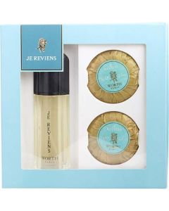 Je Reviens Edt Spray 1.7 Oz & Perfumed Soap 2 X 2.6 Oz For Women