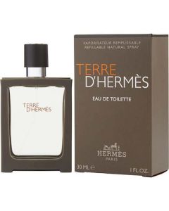 Terre D'hermes Edt Spray Refillable 1 Oz For Men