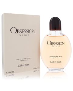 Obsession by Calvin Klein Eau De Toilette Spray 4 oz for Men