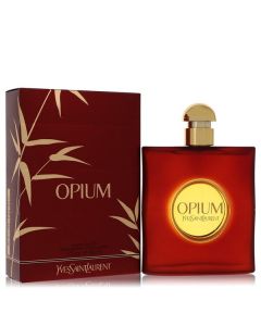 Opium by Yves Saint Laurent Eau De Toilette Spray (New Packaging) 3 oz for Women