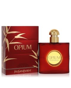 Opium by Yves Saint Laurent Eau De Toilette Spray (New Packaging) 1.6 oz for Women