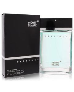 Presence by Mont Blanc Eau De Toilette Spray 2.5 oz for Men