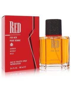 Red by Giorgio Beverly Hills Eau De Toilette Spray 3.4 oz for Men