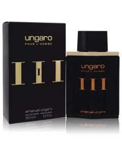 Ungaro Iii by Ungaro Eau De Toilette Spray (New Packaging) 3.4 oz for Men