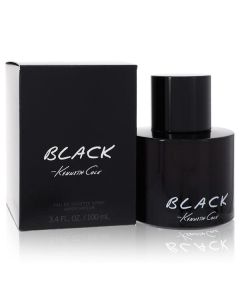 Kenneth Cole Black by Kenneth Cole Eau De Toilette Spray 3.4 oz for Men