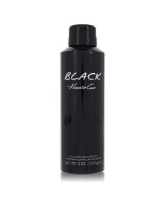 Kenneth Cole Black by Kenneth Cole Body Spray 6 oz for Men