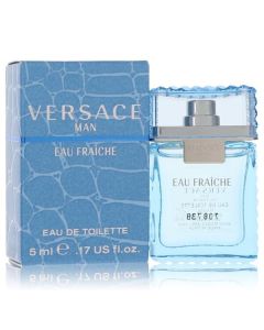 Versace Man by Versace Mini Eau Fraiche .17 oz for Men