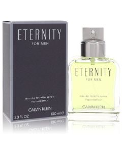 Eternity by Calvin Klein Eau De Toilette Spray 3.4 oz for Men