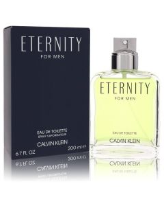 Eternity by Calvin Klein Eau De Toilette Spray 6.7 oz for Men