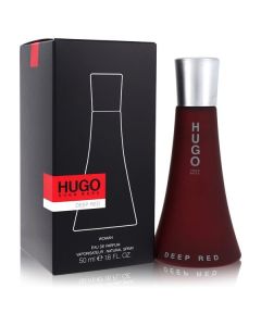 hugo DEEP RED by Hugo Boss Eau De Parfum Spray 1.6 oz for Women