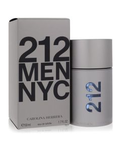 212 by Carolina Herrera Eau De Toilette Spray (New Packaging) 1.7 oz for Men