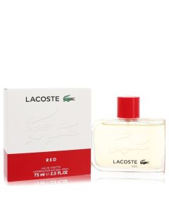 Lacoste Red Style In Play by Lacoste Eau De Toilette Spray (New Packaging) 2.5 oz for Men