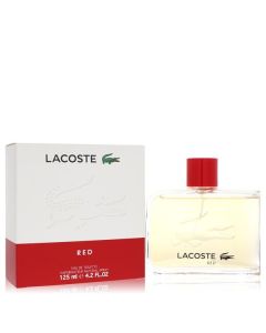 Lacoste Red Style In Play by Lacoste Eau De Toilette Spray (New Packaging) 4.2 oz for Men