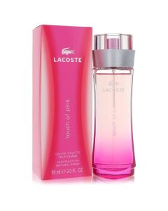 Touch of Pink by Lacoste Eau De Toilette Spray 3 oz for Women