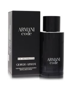 Armani Code by Giorgio Armani Eau De Toilette Spray Refillable 2.5 oz for Men