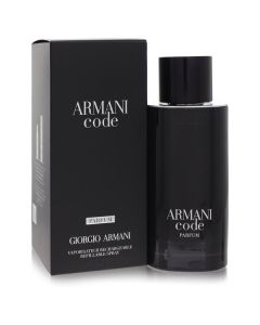 Armani Code by Giorgio Armani Parfum Spray Relillable 4.2 oz for Men