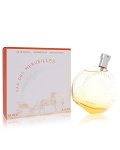 Eau Des Merveilles by Hermes Eau De Toilette Spray 3.4 oz for Women